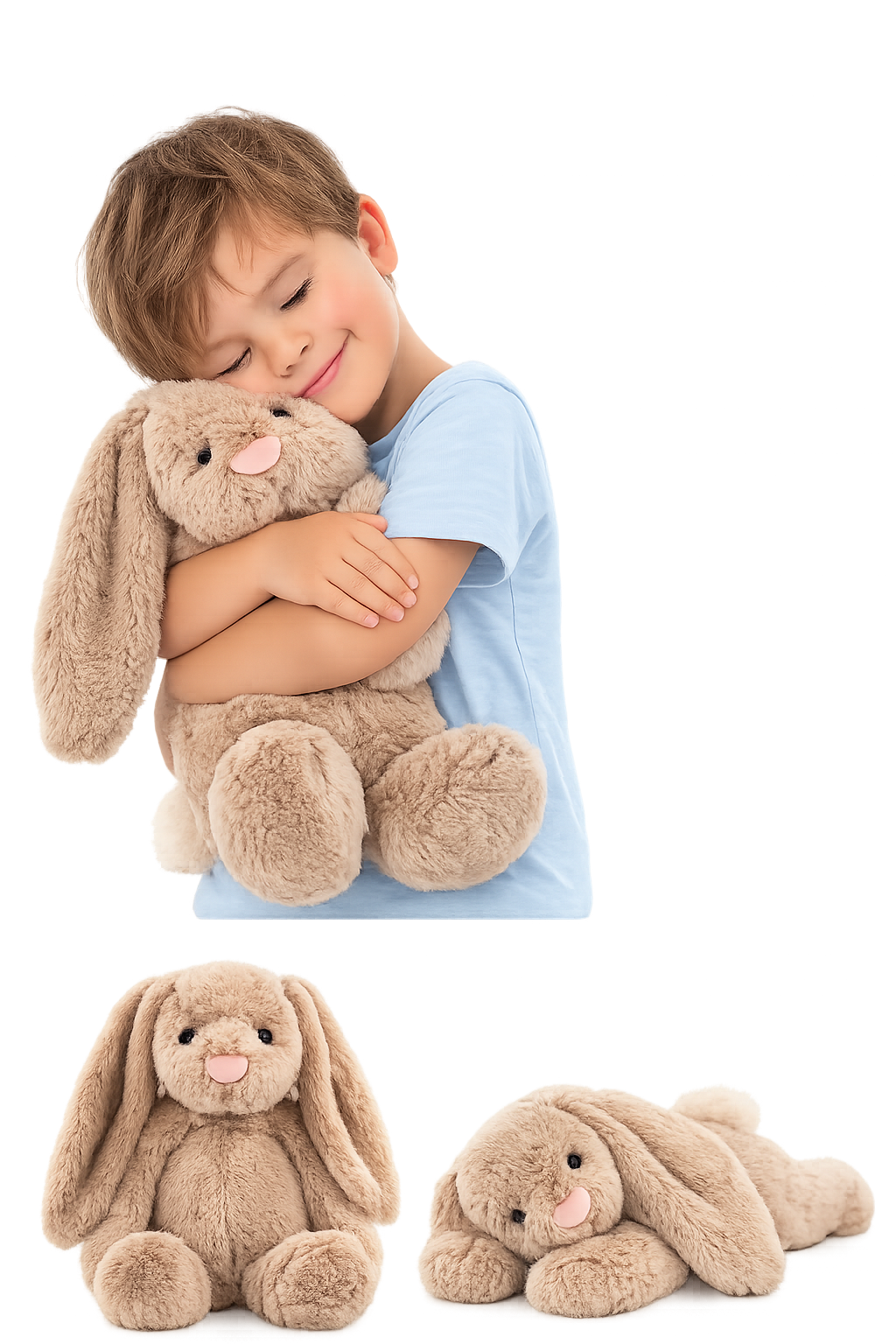 Peluche Sensorial con Peso — Conejito